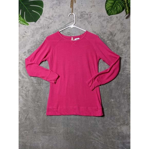 🍑COL STORY Women Knit Sweater Pullover Long Sleeve Solid Pink LARGE(12-14) - Picture 1 of 10